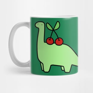 Cherry Long Neck Dino Mug